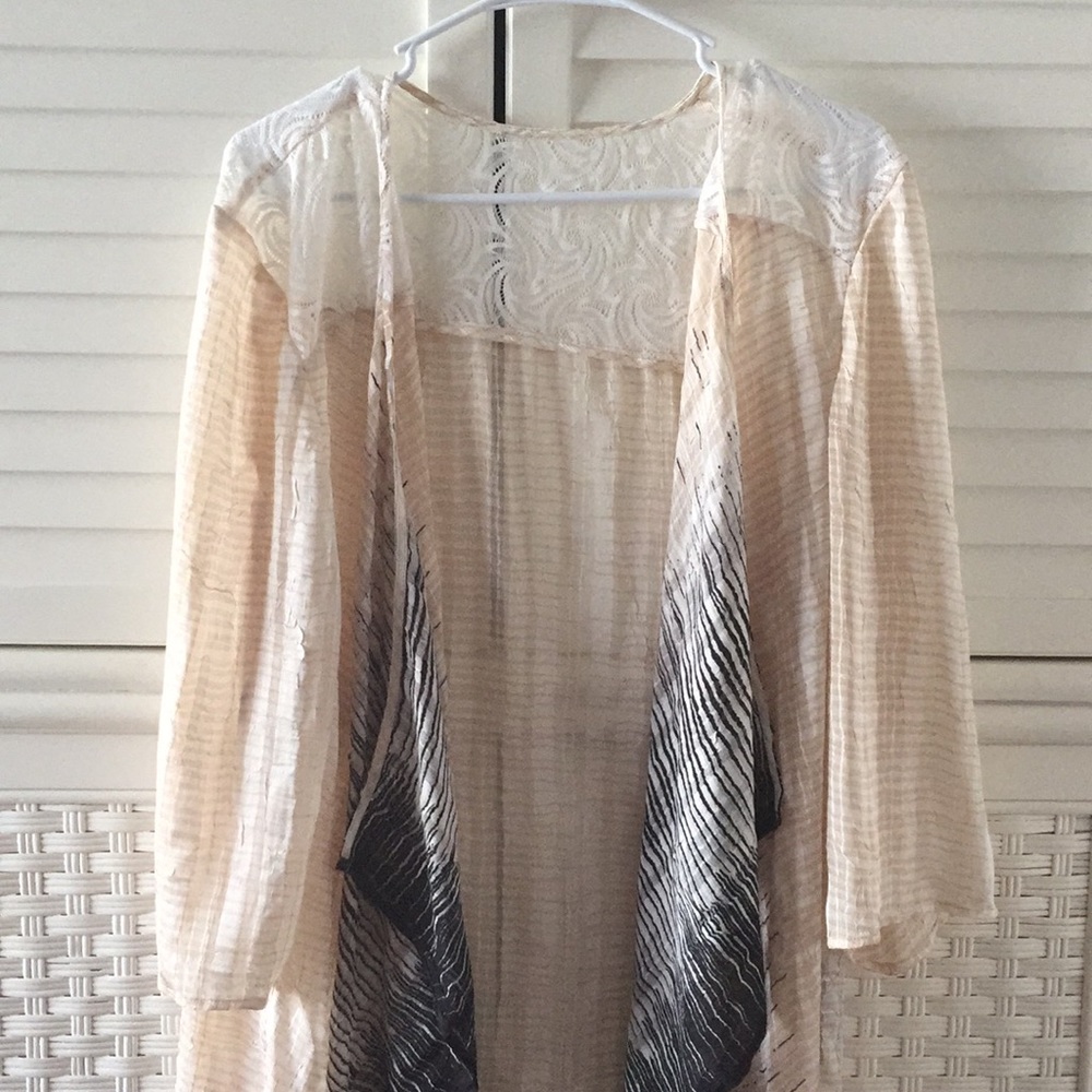 SOLD SOLDChicos kimono robe wrap one size - Picture 2 of 7
